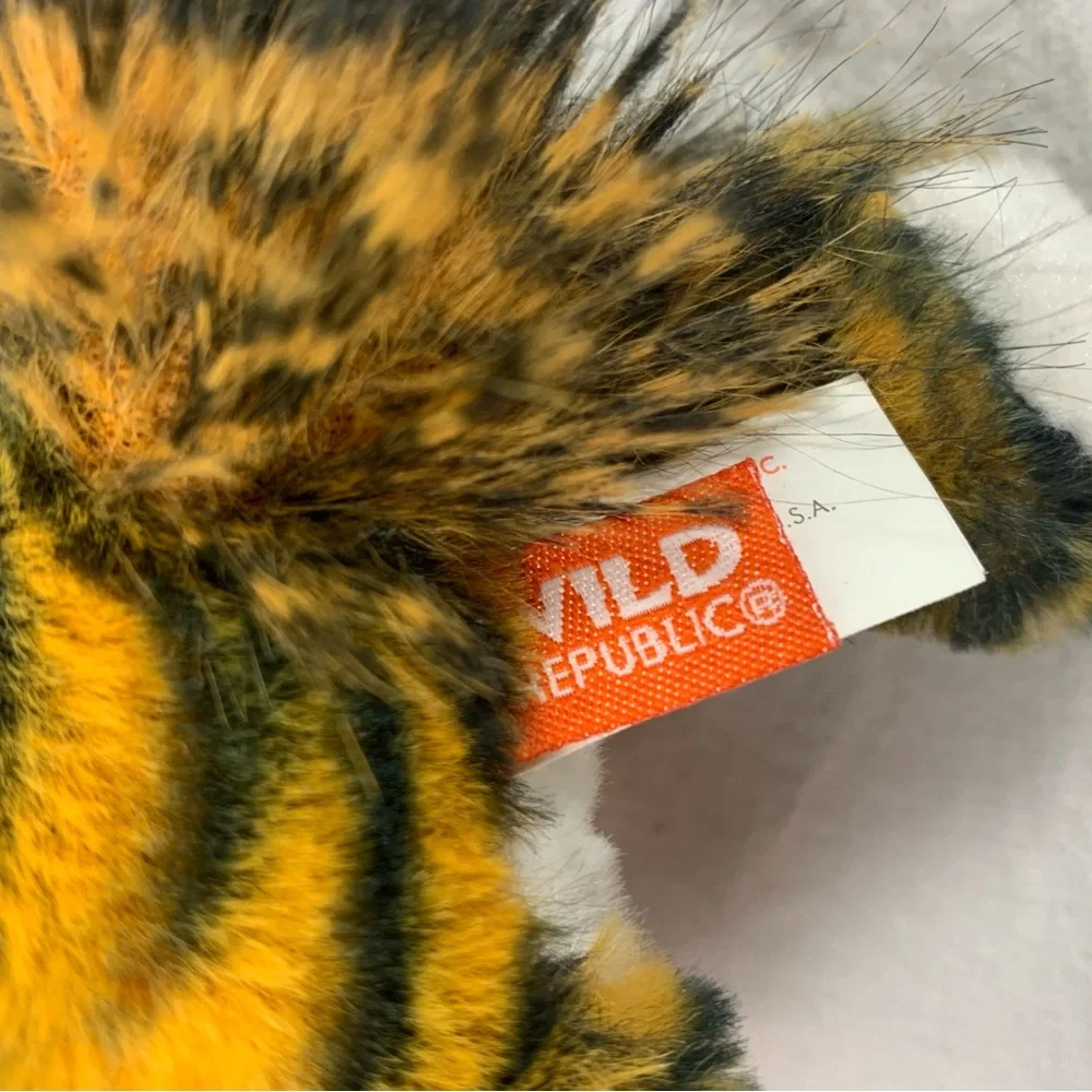 Striped Plush Tiger Tail for Kids